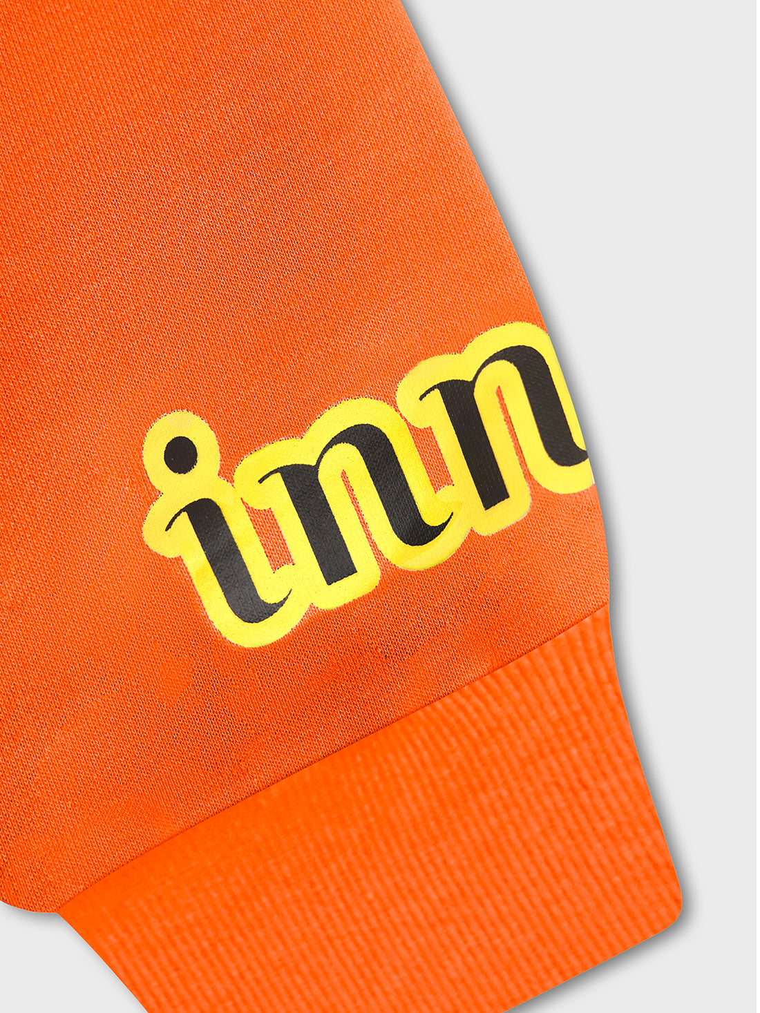 Fleece Oversized Hoodie - tangerine