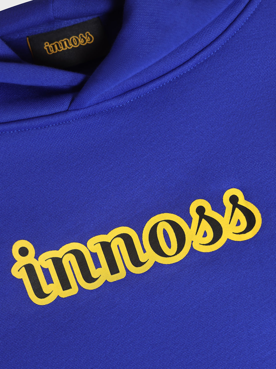 Fleece Oversized Hoodie - royal blue