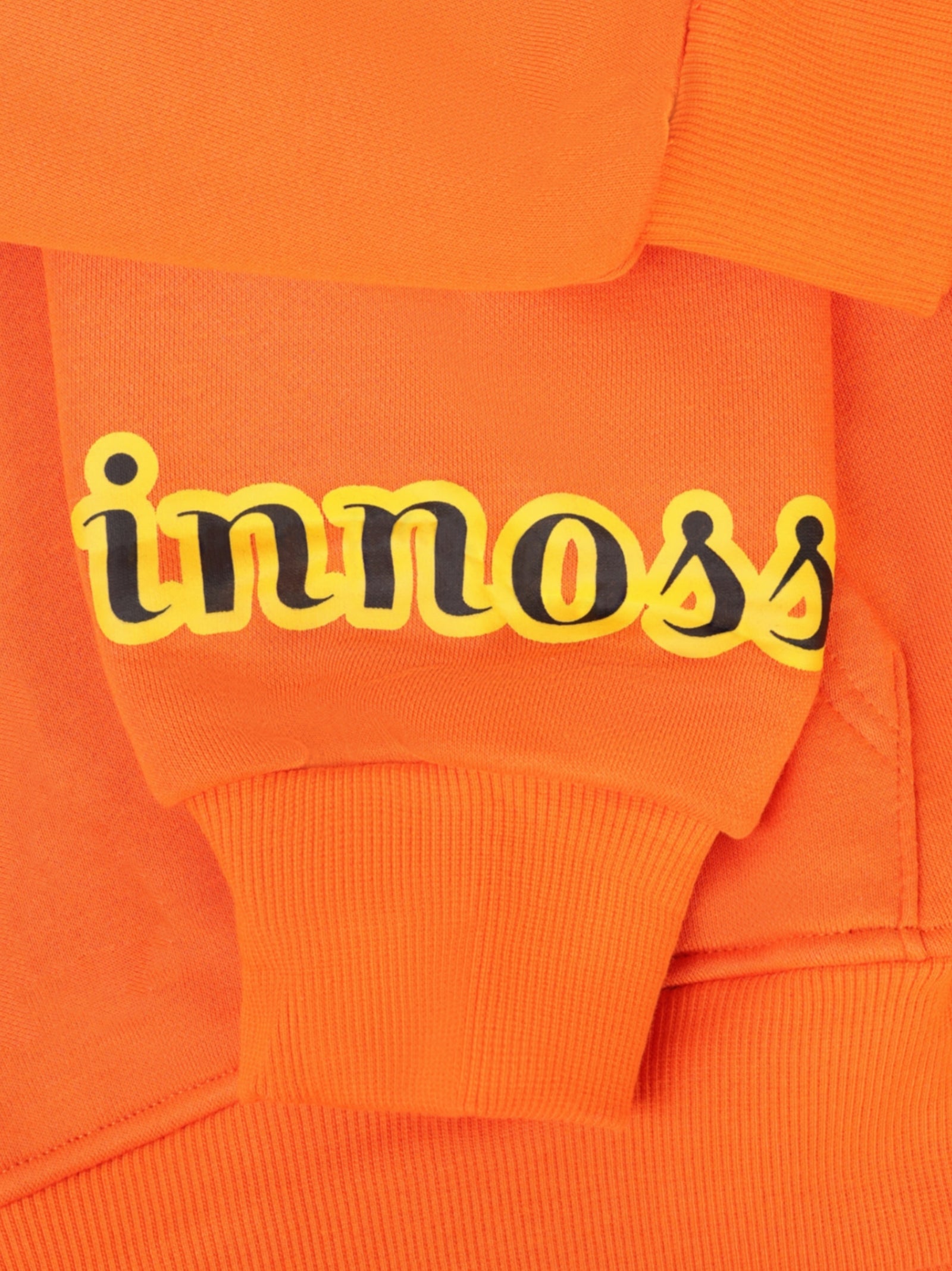 Orange oversized unisex hoodie 400 GSM heavyweight fleece