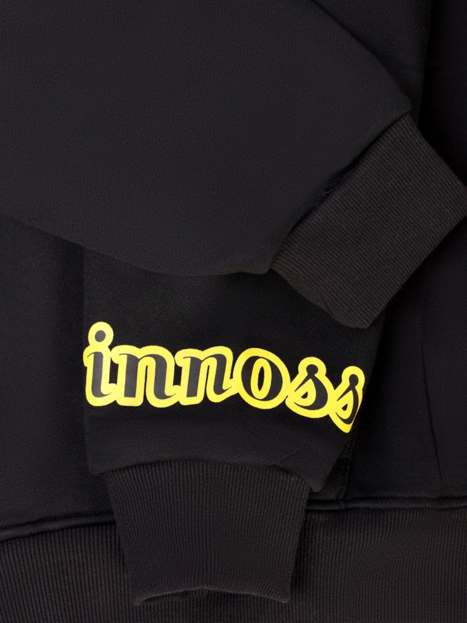 Black oversized hoodie 400 GSM unisex heavyweight fleece