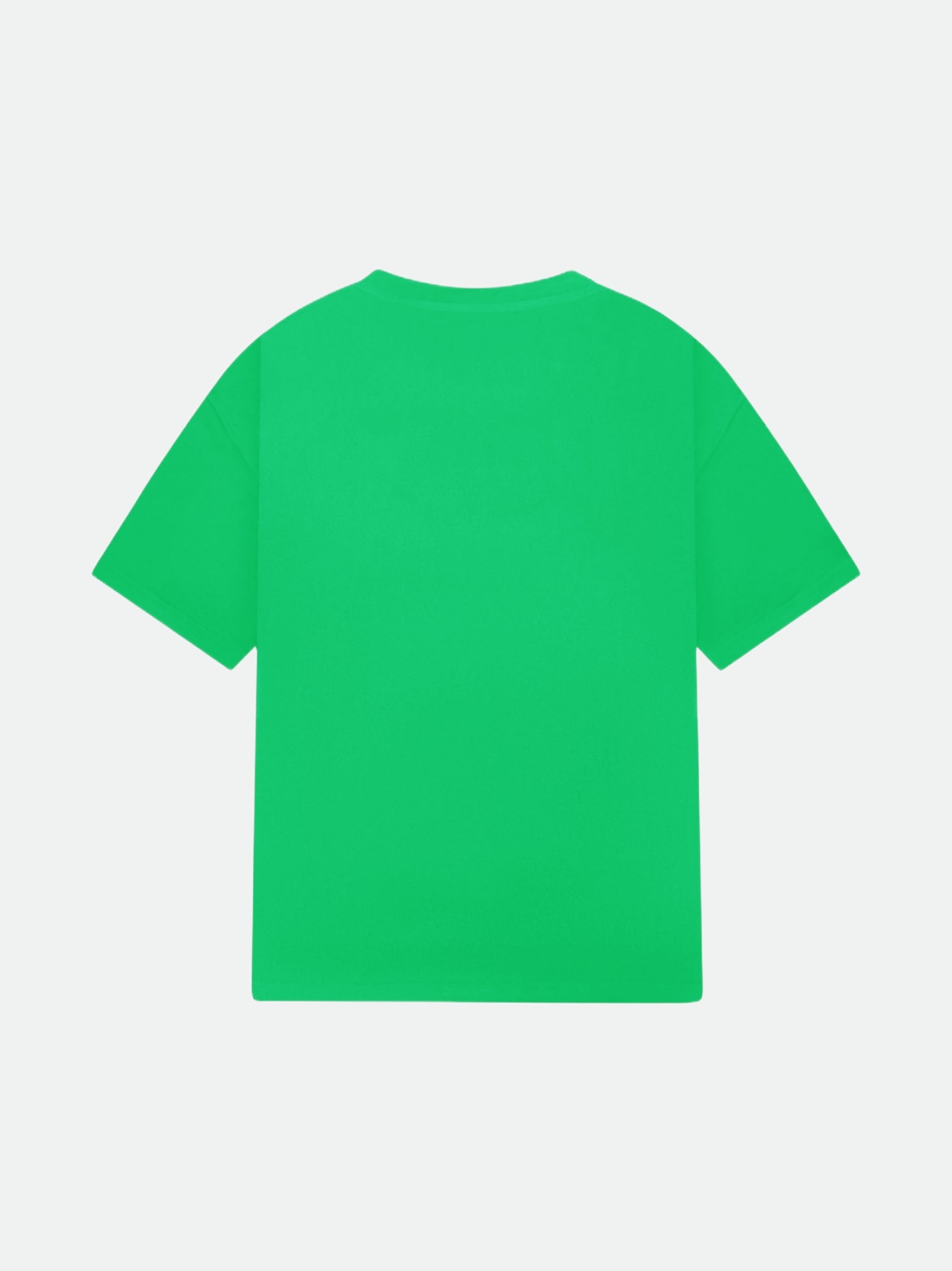 Unisex oversized fleece t-shirt with dropped shoulders